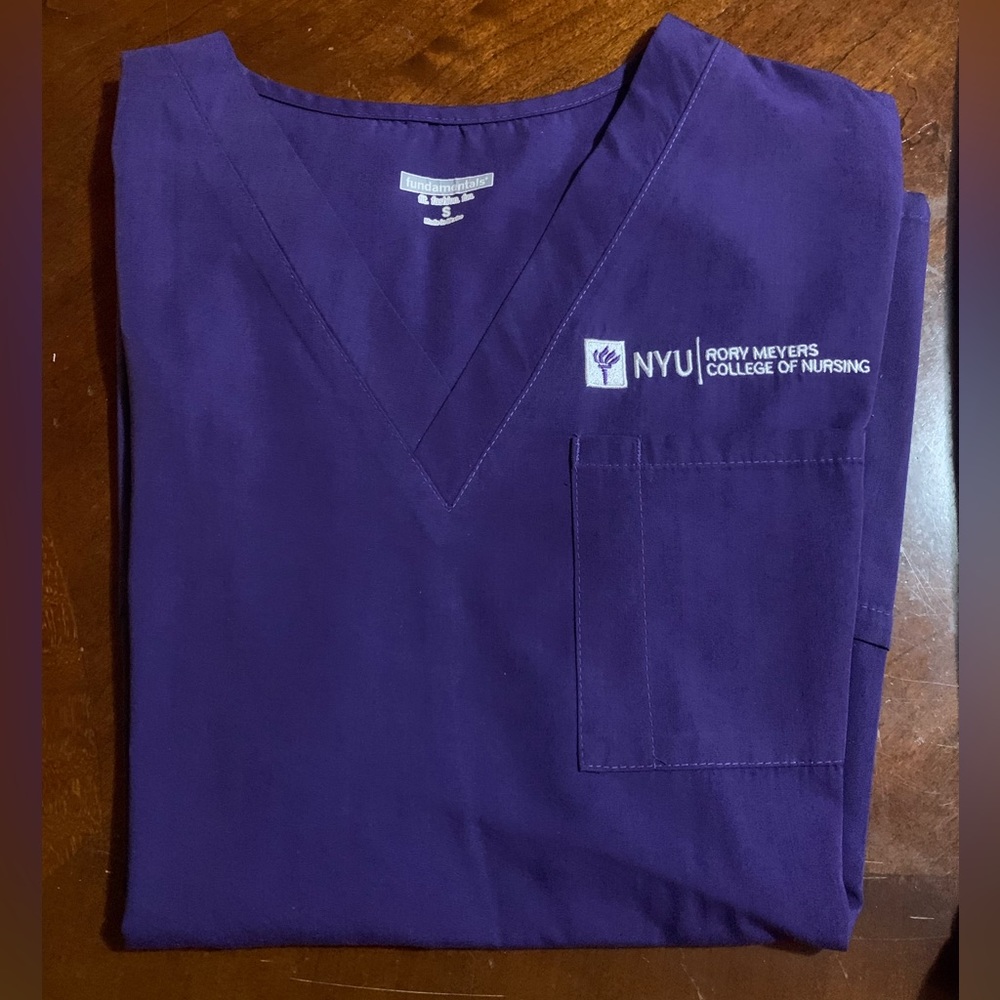 NYU Nursing Student Scrubs